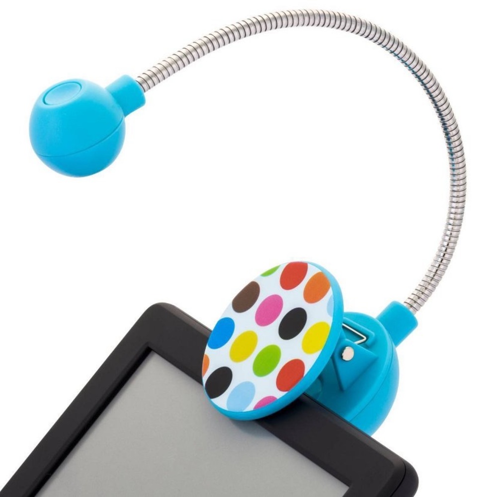 French Bull Disc LED Clip Light for Books and Ereaders - Picture 2 of 10